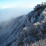 韓国岳雪景