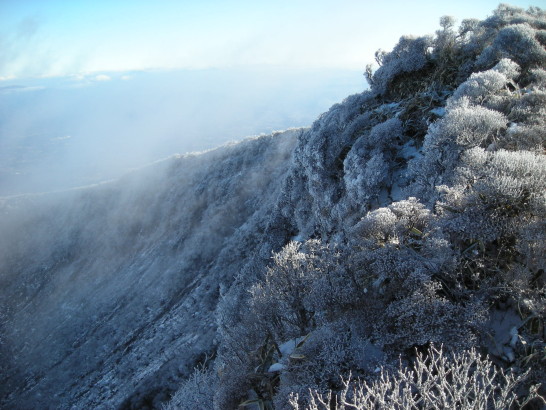 韓国岳雪景