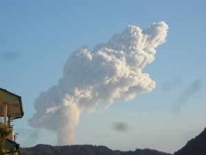 新燃岳噴火